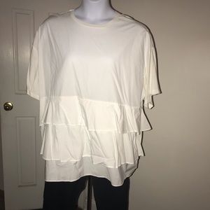 Oversized Zara tier top